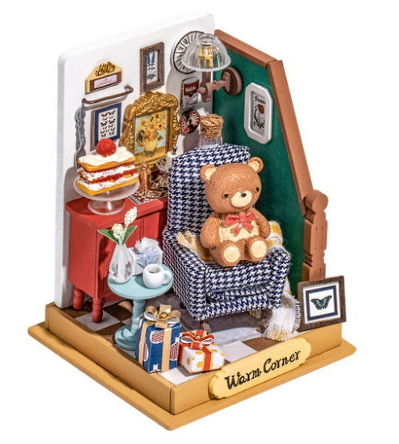 Mini maison à bricoler - Coin salon