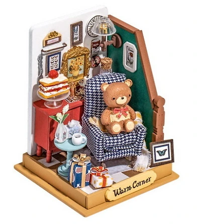 Mini maison à bricoler - Coin salon