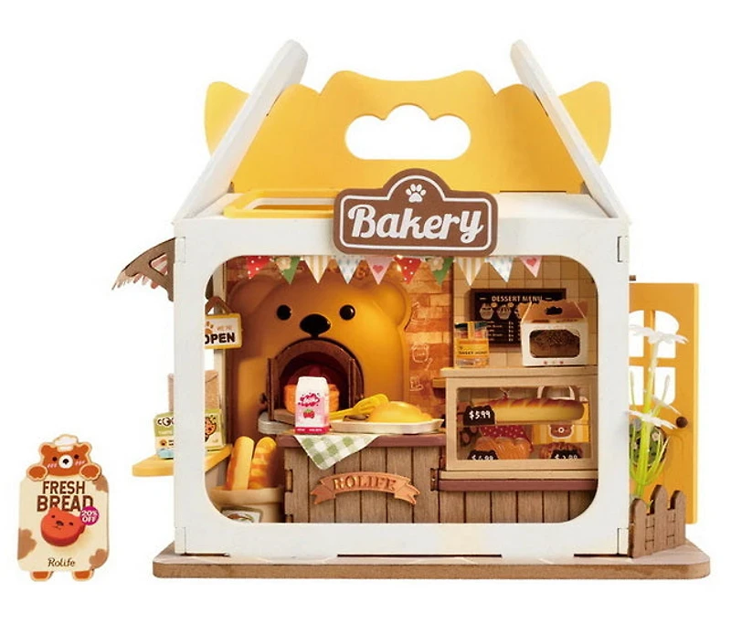 Mini maison à bricoler - Boîte à pain Teddy