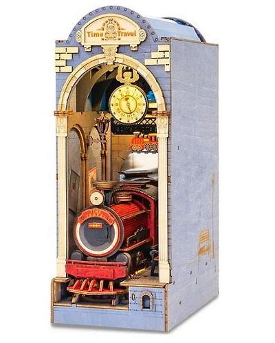 Diorama appui-livre - Voyage temporel