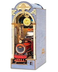 Diorama appui-livre - Voyage temporel