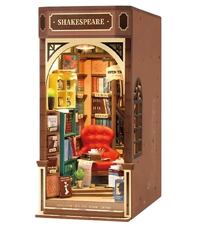 Diorama appui-livre - Librairie