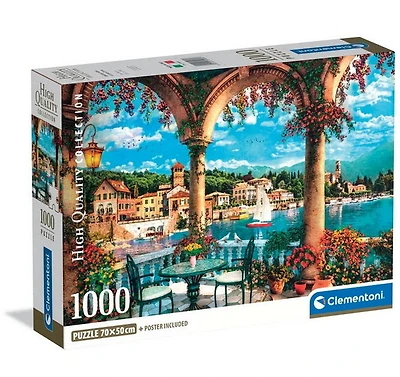 Vue de balcon du lac Côme 1000 mcx