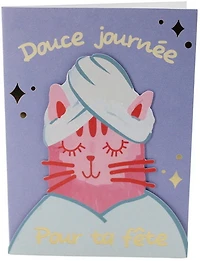 Douce journée pour ta fête chat VF