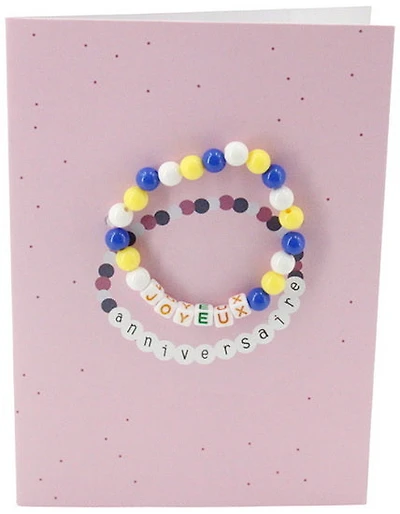 Joyeux anniversaire bracelets VF