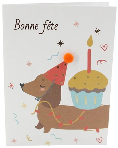 Bonne fête chien saucisse VF