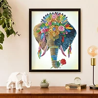 Kit créatif Diamond Dotz - éléphant bohème