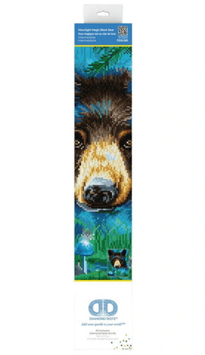 Ours noir & magie du clair de lune