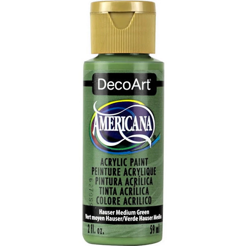 Acrylique americana vert moyen hauser - 60ml