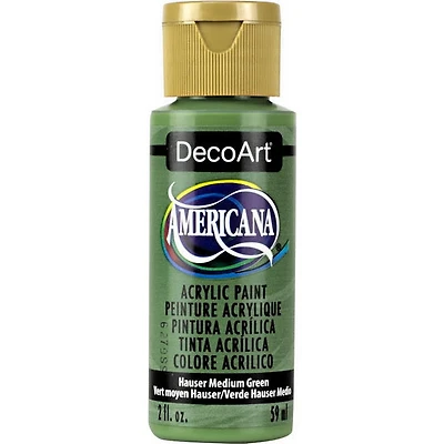 Acrylique americana vert moyen hauser - 60ml
