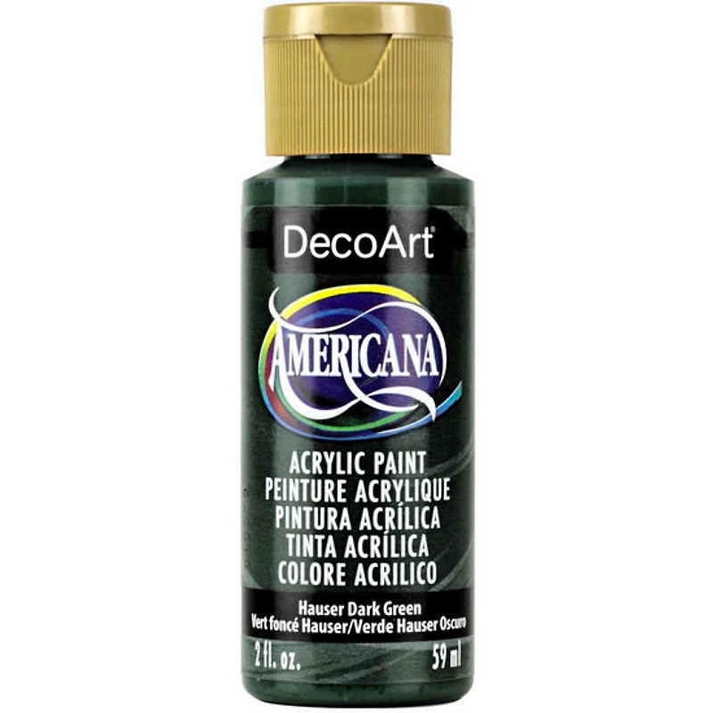 Acrylique americana vert fonce hauser - 60ml