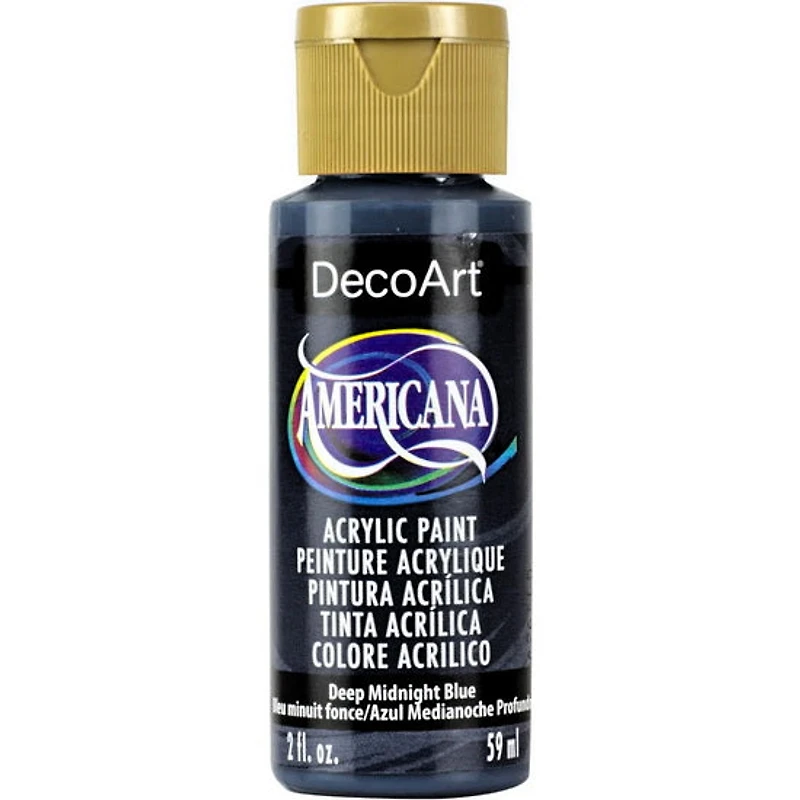 Acrylique americana bleu minuit fonce - 60ml