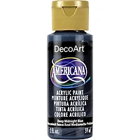 Acrylique americana bleu minuit fonce - 60ml