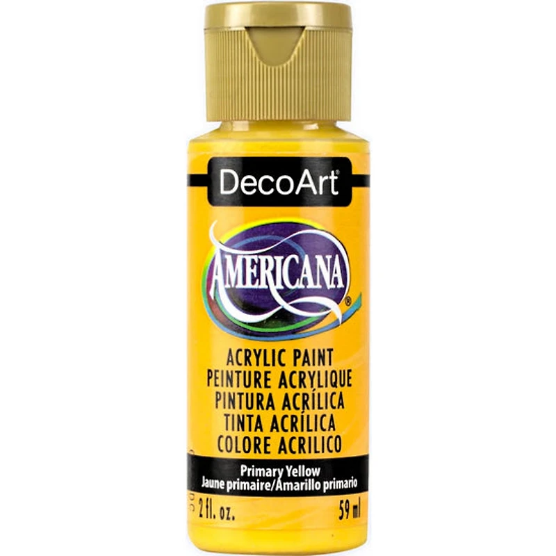Acrylique americana jaune primaire - 60ml