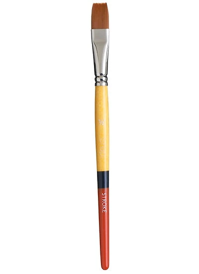 Synthetic paintbrush - mc - snap! – flat wash