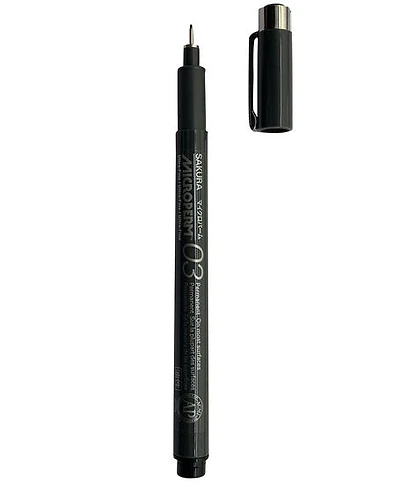 Marker microperm 0.35mm black