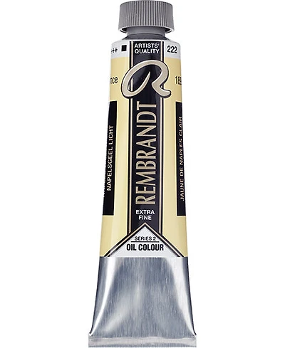Huile rembrandt  jaune de naples pâle - 40ml série 2