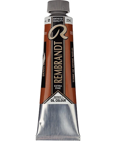 Huile rembrandt terre de sienne naturelle - 40ml série 1