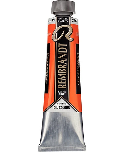 Huile rembrandt  orange permanent - 40ml série 3