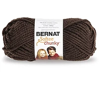 Fil softee chunky  #6 - 100gr - taupe foncé