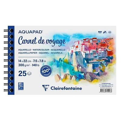 Carnet de voyage aquapad