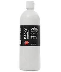 Médium et vernis acrylique - brillant - 32oz