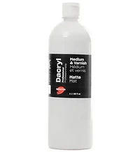 Médium et vernis acrylique - mat - 32oz