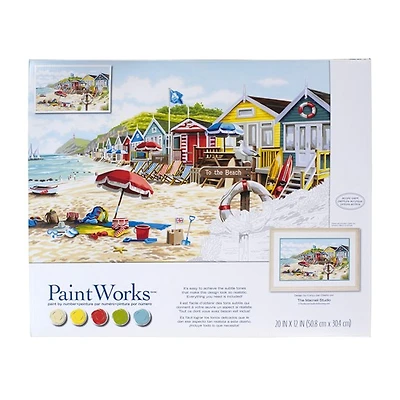 Peinture à numéros - « à la mer »