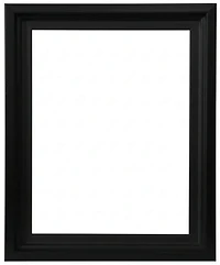Cadre flottant noir - 12x16po