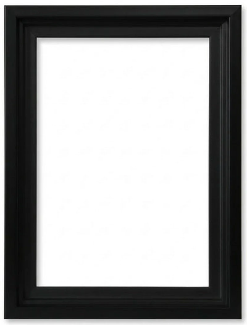 Cadre flottant noir - 14x18po