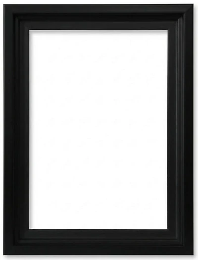 Cadre flottant noir - 14x18po