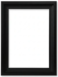 Cadre flottant noir - 14x18po