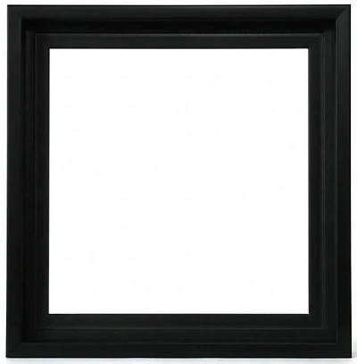 Cadre flottant musée noir