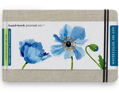 Carnet aquarelle - paysage - 5x8po