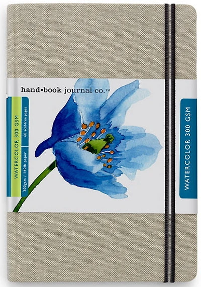 Carnet aquarelle - portrait - 8x5po