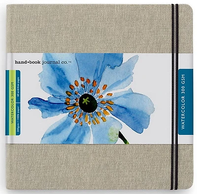 Carnet aquarelle - carré - 8x8po