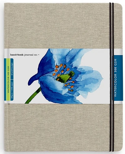 Carnet aquarelle - portrait - 10x8po