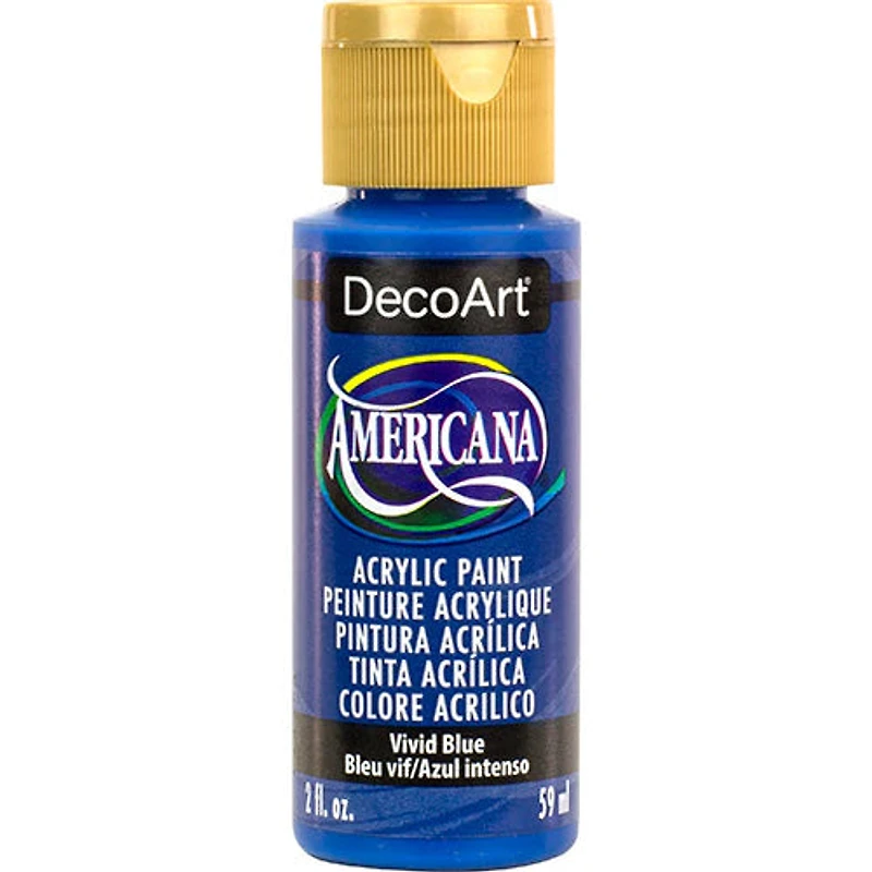 Acrylique americana bleu vif- 60ml