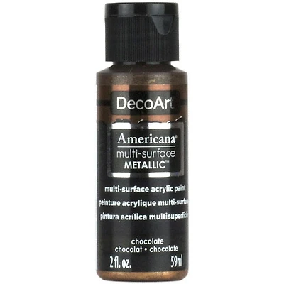 Acrylique  americana fini satiné chocolat metallique- 60ml
