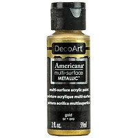 Acrylique  americana fini satiné or metallique- 60ml