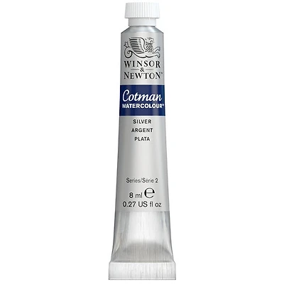 Cotman watercolour - 8ml - silver - s2