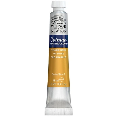 Cotman watercolour - 8ml - yellow gold - s2