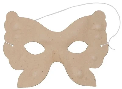 Masque papier mâché - papillon (enfant)
