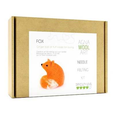 Needle Felting Kit - Fox