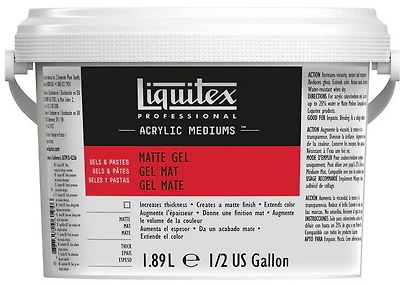Gel médium mat - 1.89l