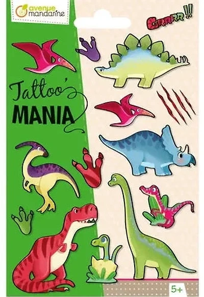 Tattoo mania dinosaurs