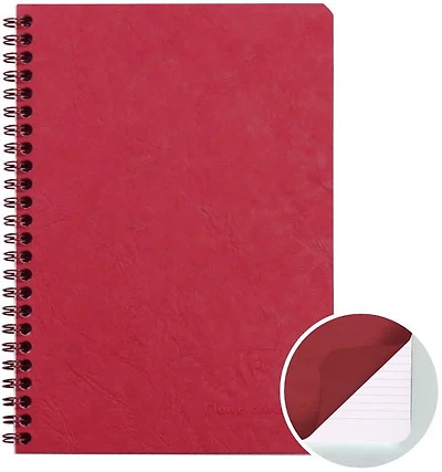 CAHIER AGE BAG - LIGNÉ, RELIURE À SPIRALE