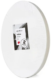 Ens. 2 toiles - ovale - 12 x 16 po 370g/13oz