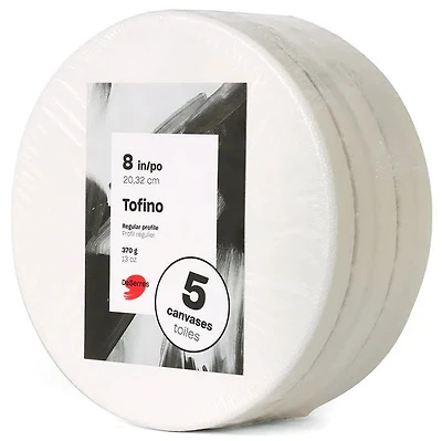 Tofino Canvases - Round - 8 X 8 INCHES