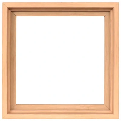 Cadre flottant effet bois